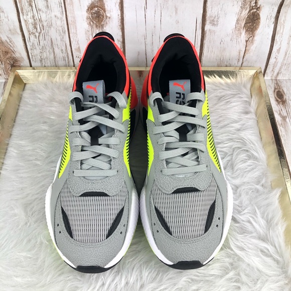 NEW Puma RS-X Hard Drive Neon Sneaker - Picture 6 of 13
